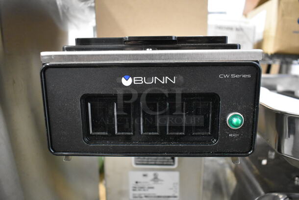 BRAND NEW! 2022 Bunn CW15-APS Stainless Steel Commercial Countertop Coffee Machine w/ Poly Pitcher. 120 Volts, 1 Phase.  - Image 3 of 7