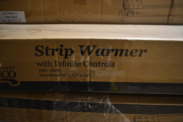 PALLET LOT of 30 BRAND NEW SCRATCH AND DENT! Avantco 177SW60INCP Stainless Steel Commercial 60" High Wattage Strip Warmer with Infinite Controls. Stock Picture Used as Gallery. 30 Times Your Bid! - Image 4 of 6