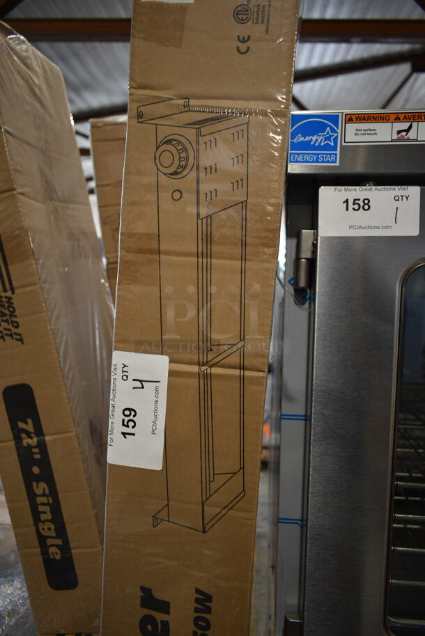 4 BRAND NEW SCRATCH AND DENT! ServIt 423SWI72CP Stainless Steel Commercial 72" High Wattage Strip Warmer with Infinite Controls. 120 Volts, 1 Phase. 4 Times Your Bid! - Image 5 of 6