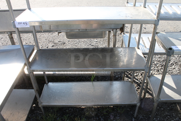 Metal 4 Tier Shelving Unit. - Image 2 of 3