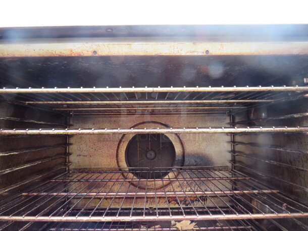 Hobart Double Stack Electric Convection Oven. 2XBID. Unable To Test. 2 Ovens Makes 1 UNIT!!! 38X38X66 - Image 2 of 3