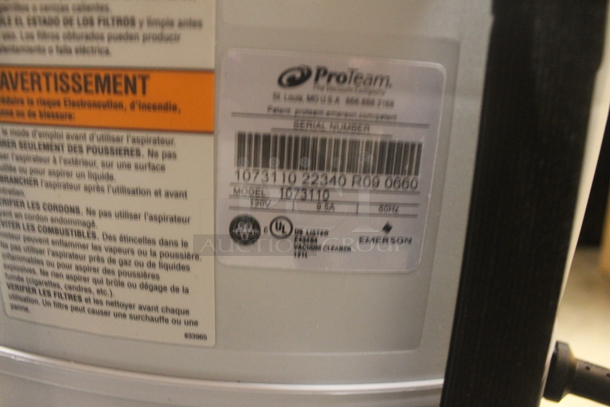 4 BRAND NEW WITH BOX! Pro Team  1073110 Super Coach Pro 10 Backpack Vacuum With Attachments. 120V. 4 Times Your Bid!  - Image 5 of 7
