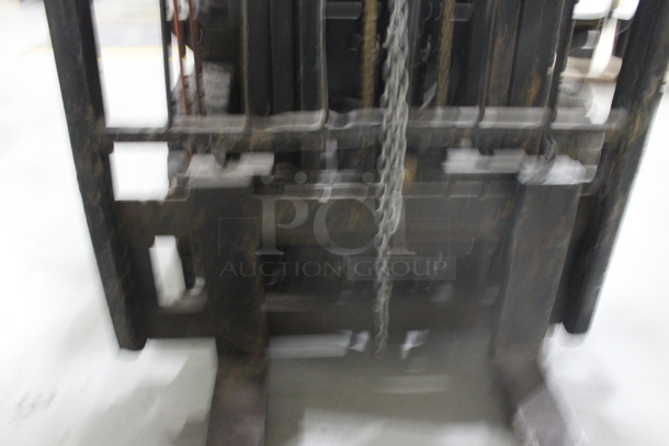 TCM FG20 Metal Commercial Propane Gas Powered Riding Forklift. Hours Read 1,550. BUYER MUST REMOVE: This Item CANNOT Be Transported; Must Pick Up By Appointment Only Approximately 1 Week After Auction Ends; Forklift Will Be Used During Pick Up Day. - Image 4 of 12