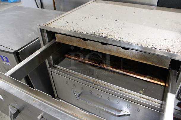 Hatco Stainless Steel Commercial 3 Drawer Food Warmer. 29.5x23.5x31. Cannot Test - Unit Was Previously Hardwired - Image 4 of 6