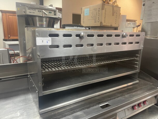 Fully Refurbished! Wolf Commercial Gas Cheese Melter NSF Tested and Working!