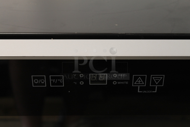 BRAND NEW SCRATCH AND DENT! Avanti WC34T2P 20 inch Wide 34 Bottle Capacity Freestanding Wine Cooler. 115 Volts, 1 Phase. Tested and Working! - Image 2 of 3