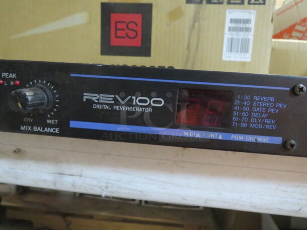 One Yamaha Digital Reverberation Unit With 99 Programs. #REV100. $329.00 - Image 2 of 2