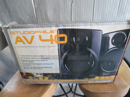 Studiophile Speaker. #AV40. 2XBID