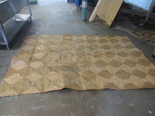 One Grass Rug. - Image 1 of 3