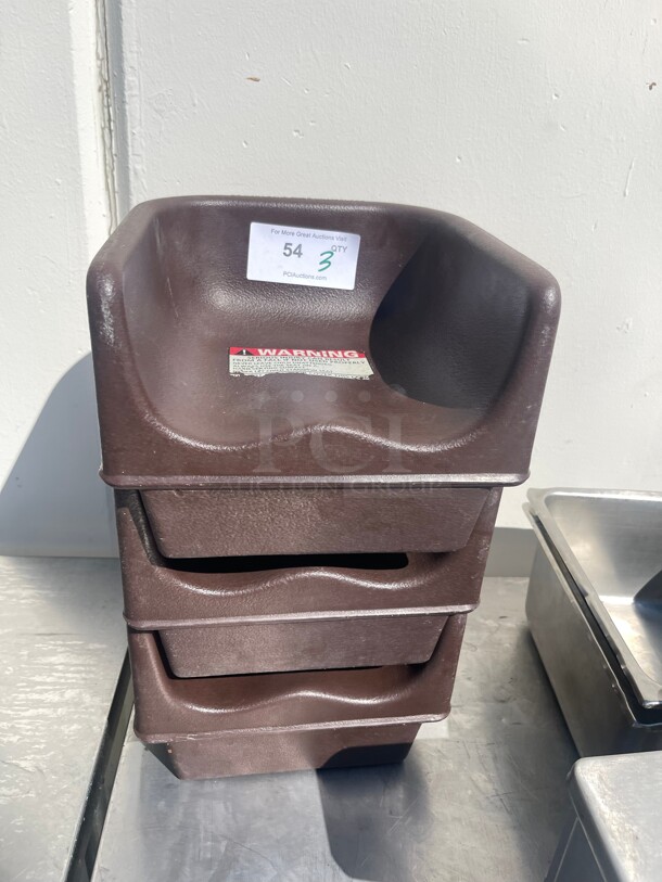 Restaurant Commercial Plastic Kids Chair - Image 4 of 8