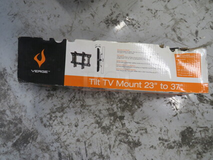 One NEW Verge Tilt TV Mount. 32-37 Inch.
