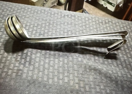 2oz Stainless Steel Ladle. 3XBID