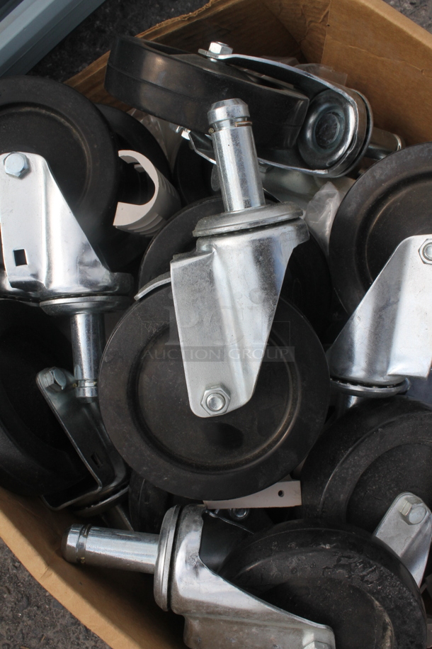 ALL ONE MONEY! BRAND NEW Shelving Casters and MORE! - Image 2 of 2