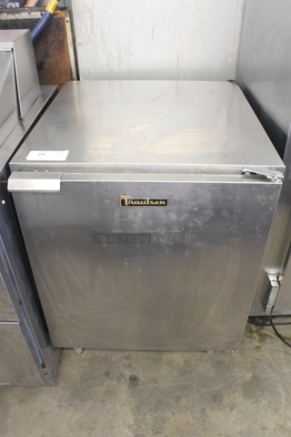 Traulsen ULT27-R Stainless Steel Commercial Single Door Undercounter Cooler. 115 Volts, 1 Phase. Tested and Does Not Power On