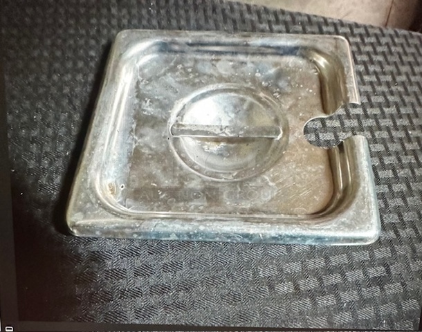 1/6 Size Stainless  LID. 4XBID - Image 1 of 1