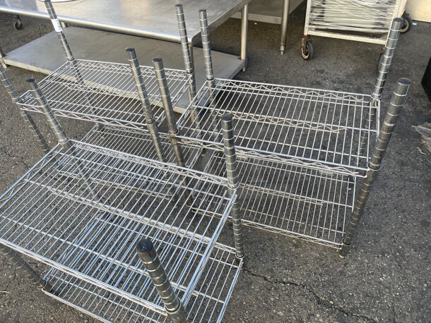 Commercial Stainless Steel Wire Rack NSF  - Image 2 of 5