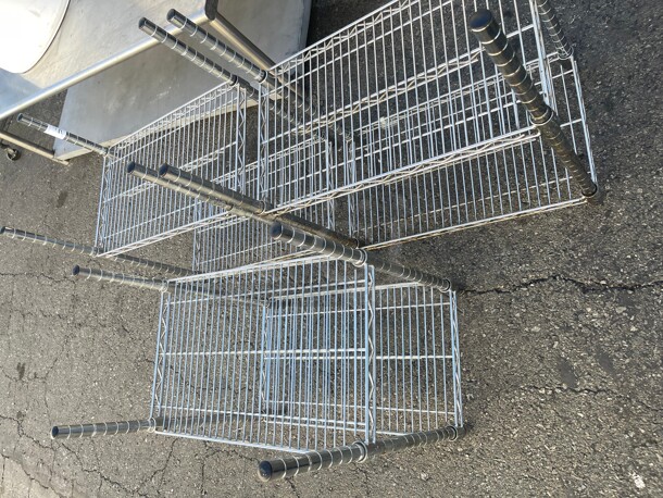 Commercial Stainless Steel Wire Rack NSF  - Image 3 of 5