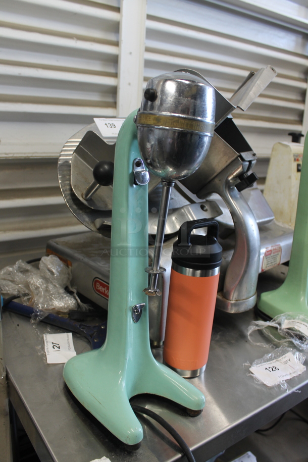 Metal Commercial Countertop Milkshake Mixer Machine. 120 Volts, 1 Phase. Tested and Does Not Power On - Image 8 of 10