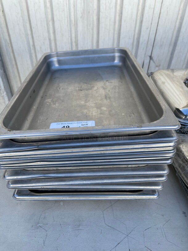 Clean! Stainless Steel Commercial Food Pans NSF - Image 1 of 6