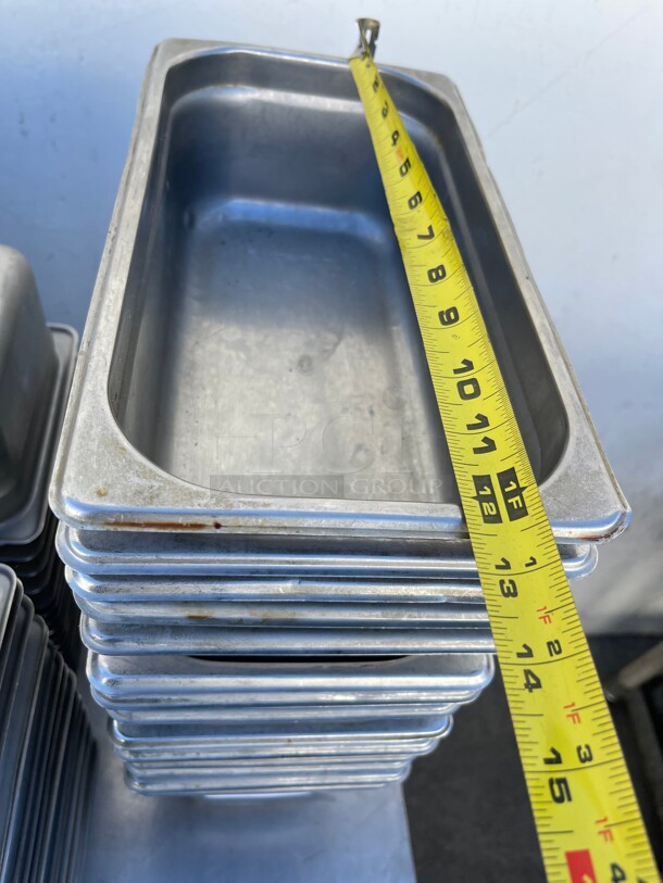 Clean! Stainless Steel Commercial Food Container 1/2 Size NSF  - Image 4 of 5