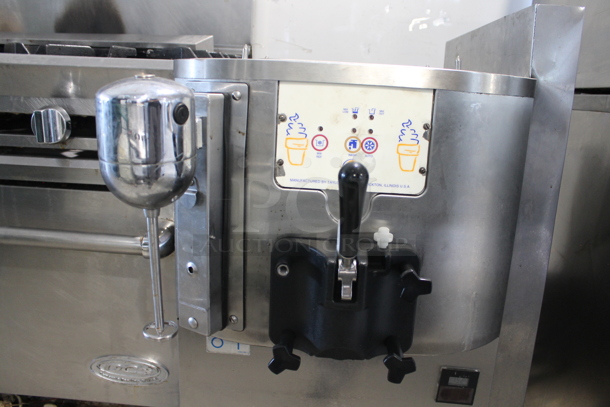 2010 Taylor C707-27 Stainless Steel Commercial Countertop Air Cooled Single Flavor Frozen Beverage Machine w/ Drink Mixer Attachment. 208-230 Volts, 1 Phase. - Image 3 of 8