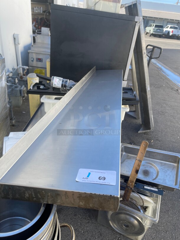 Clean! Stainless Steel Commercial Wall Shelve NSF - Image 4 of 7