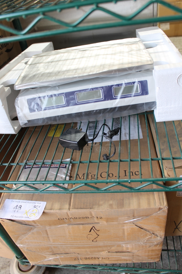2 BRAND NEW IN BOX! Penn CM-101 Metal Countertop Scales. 2 Times Your Bid! - Image 3 of 5