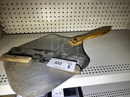 Pizza Peel W/Pizza Cutter 