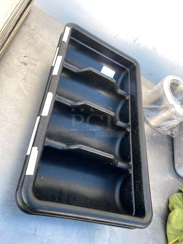 Nice! Black Utensils Drain Container NSF - Image 2 of 5