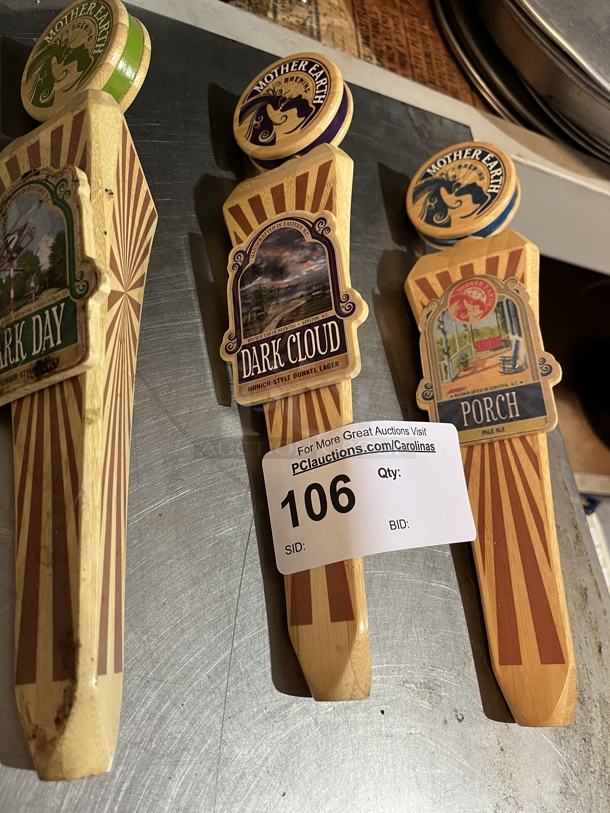 Beer Tap Handles, Mother Earth