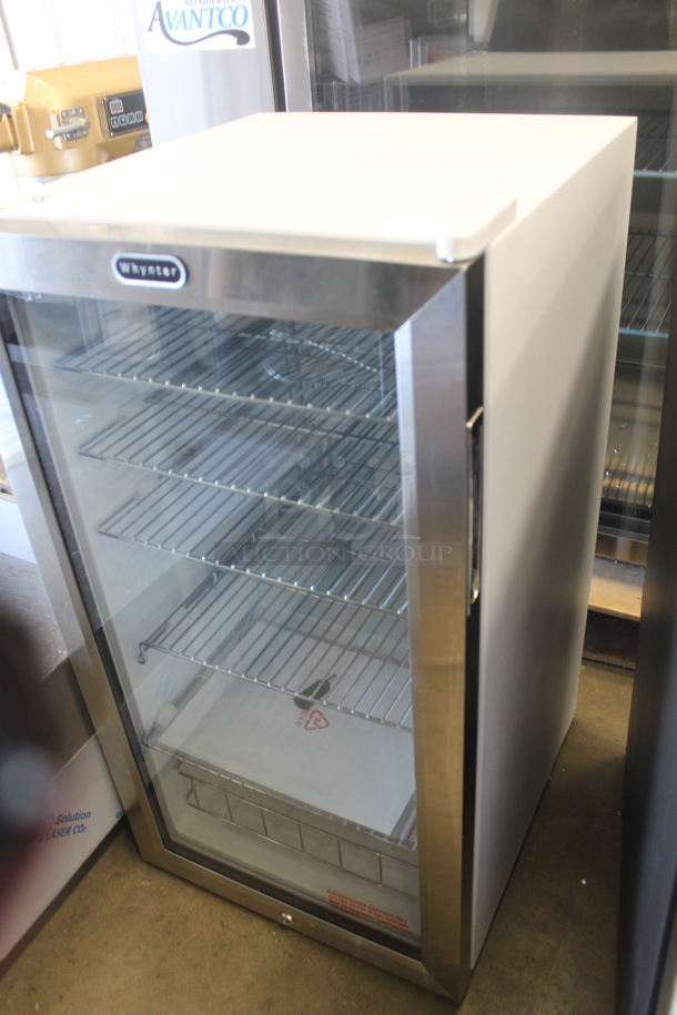 BRAND NEW SCRATCH AND DENT! Whynter BR-128WS Stainless Steel 120 Can Beverage Refrigerator Merchandiser w/  Lock. 115 Volts, 1 Phase. Tested and Working! - Image 3 of 5