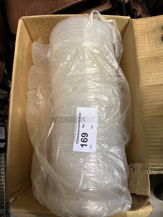 Clear Take Out Lids, 7.5", 114 Count