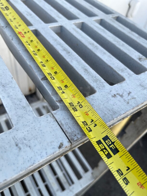 Nice! Commercial Heavy Duty Fiber Glass Shelf 58x24x84 NSF - Image 5 of 6