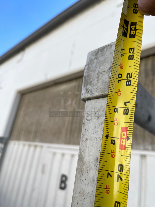 Nice! Commercial Heavy Duty Fiber Glass Shelf 58x24x84 NSF - Image 6 of 6