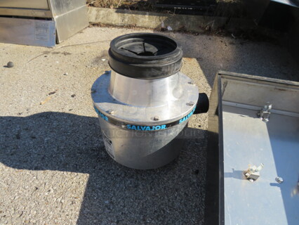 One Salvajor Garbage Disposal. Model# 1200. 115/230 Volt. 1 Phase. 
