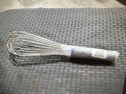 One NEW Vollrath 12 Inch Stainless Steel Whip. 