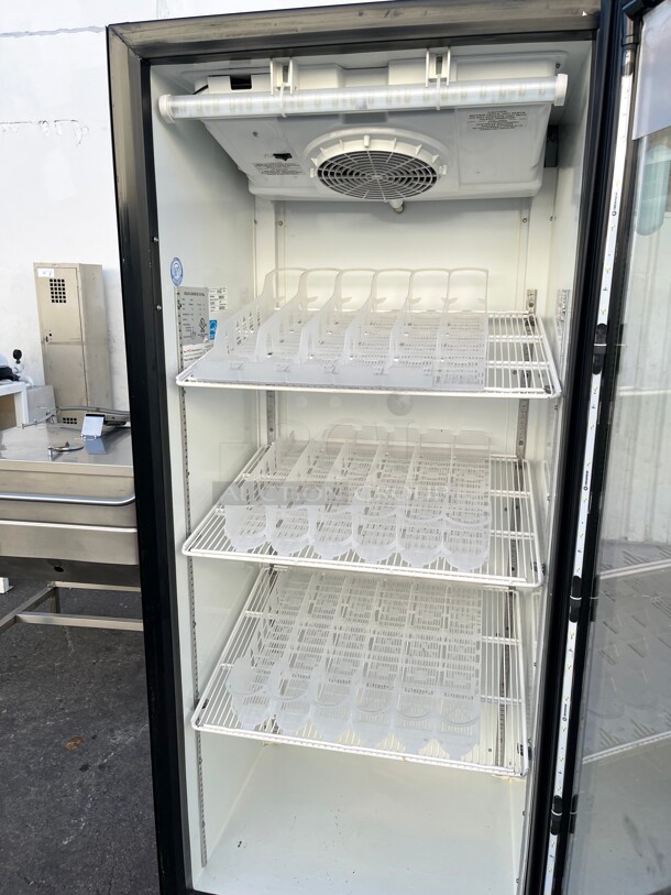 Working! Imbera One Glass Commercial Refrigerated Display Cooler NSF 115 Volt Tested and Working! Great For Drinks Products  - Image 6 of 6