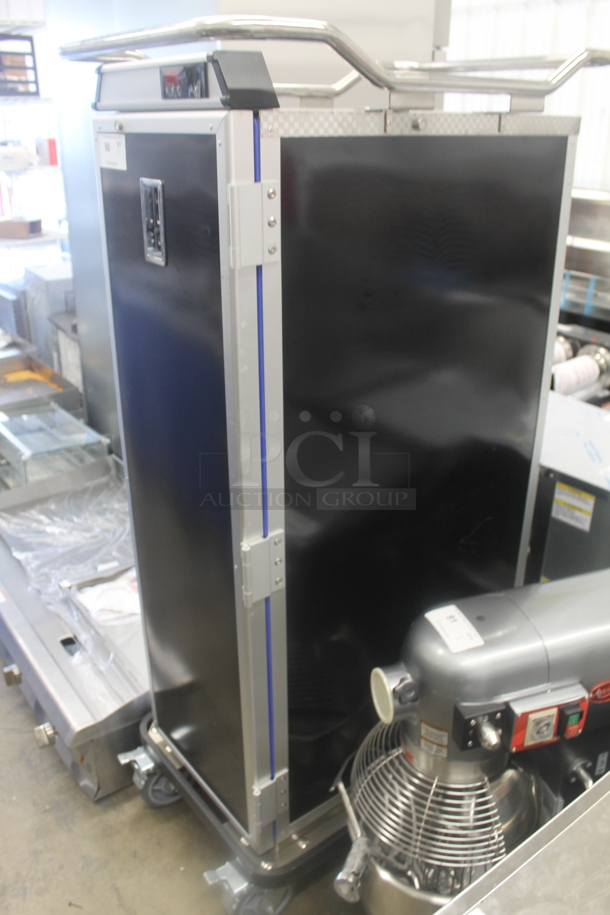 BRAND NEW SCRATCH AND DENT! 2022 DH-246 Metal Commercial Single Door Buffet Food Warmer on Commercial Casters. Tested and Working! - Image 3 of 8