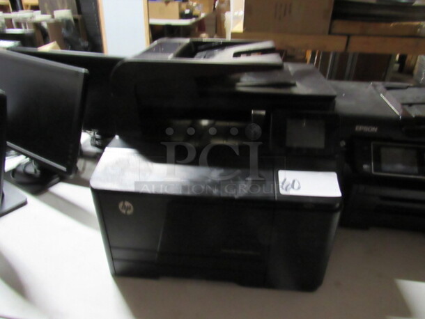 One HP Laser Jet Pro 200 Color MFP. Model# M276nw.