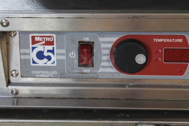Metro C5 Stainless Steel Commercial Heated Holding Cabinet. Tested and Working! - Image 2 of 5