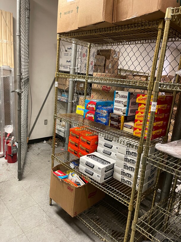Clean! Stainless Steel Commercial Wire Shelf NSF Great For Food Storage Gold Color - Image 1 of 5