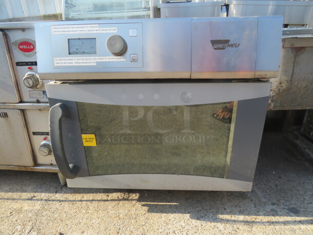 One Weisheu Oven. Model# 401182-10028. 208 Volt. 1 Phase. Hardwire. Unable To Test. 24X26X25 - Image 1 of 1
