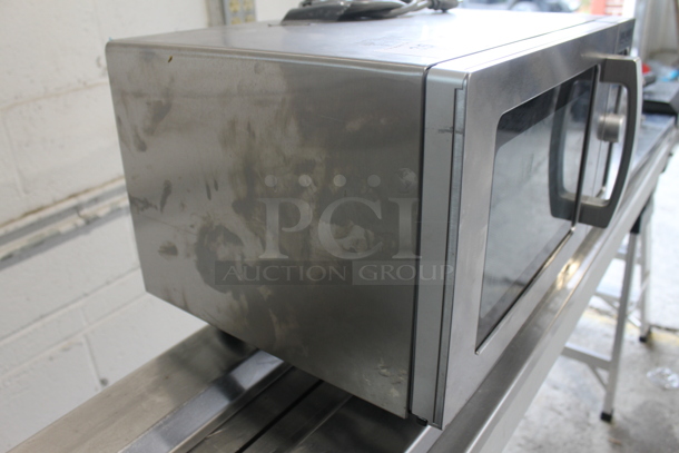 2022 Solwave 180MW1000D Stainless Steel Commercial Countertop Microwave Oven. 120 Volts, 1 Phase. - Image 3 of 8