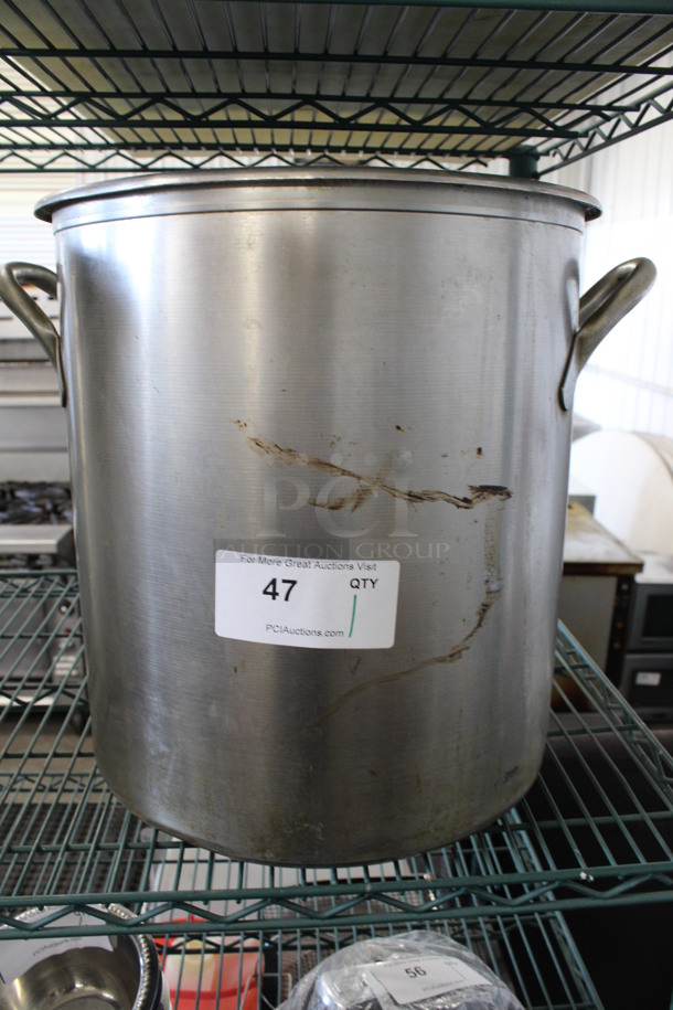 Metal Stock Pot w/ Handles. 19x15x16