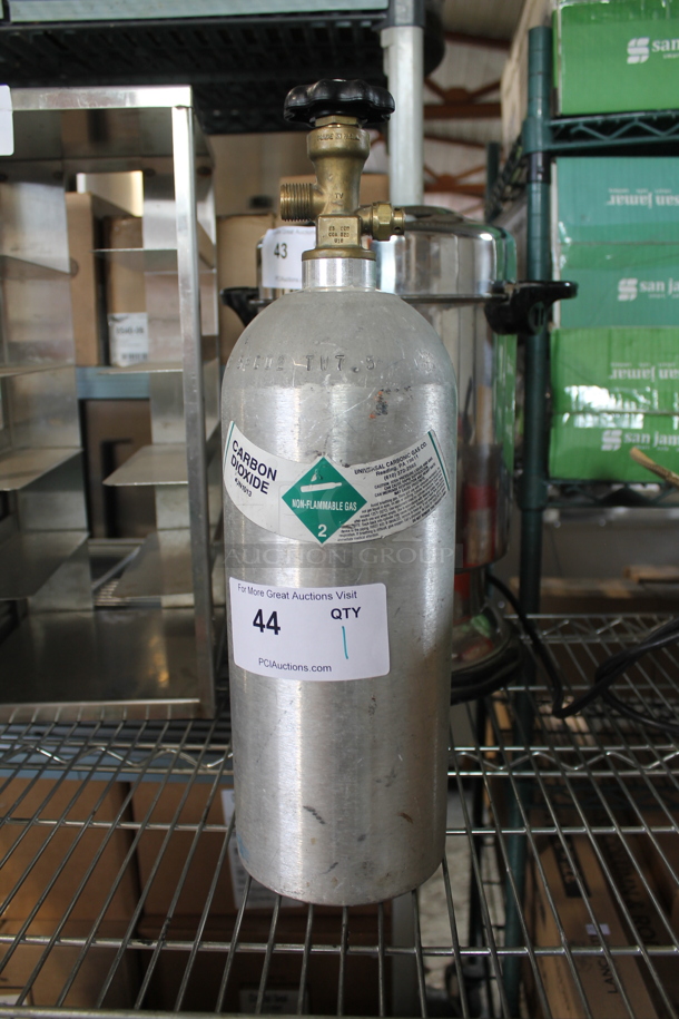 Metal Carbon Dioxide Tank. - Image 1 of 12