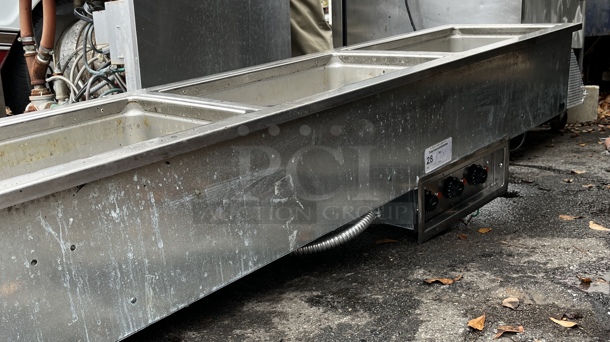 Delfield Drop In 3 Well Steam Table, Electric, 1 Phase, Tested & Working! - Image 1 of 4