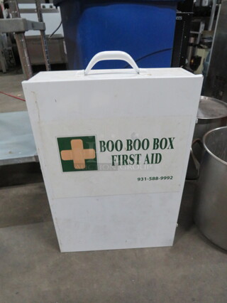 One Metal 1 Door First Aid Kit.