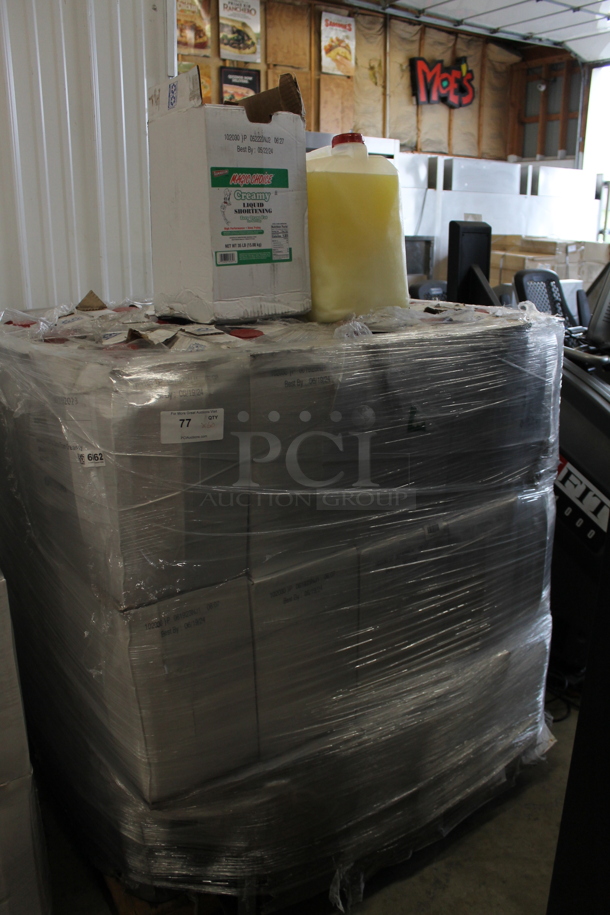 PALLET LOT of 60 BRAND NEW! Magic Choice Soybean Oil Creamy Liquid Shortening Jugs. 60 Times Your Bid! - Image 1 of 8