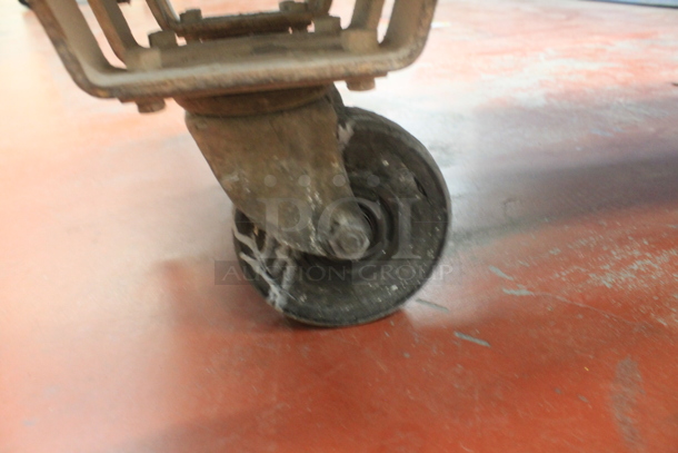 Metal Flat Cart w/ Various Bags Including Hydrous Magnesium Silicate on Casters. - Image 8 of 8