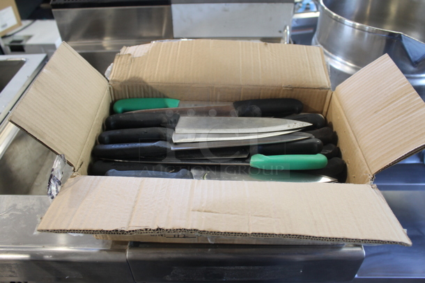 90 SHARPENED Stainless Steel Chef Knives. 90 Times Your Bid! - Image 1 of 2